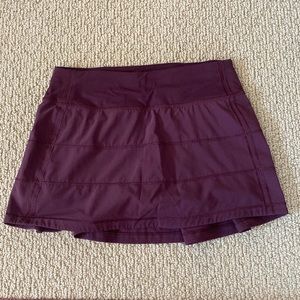 Lululemon Pace Rival Skirt. Size 2, 12”